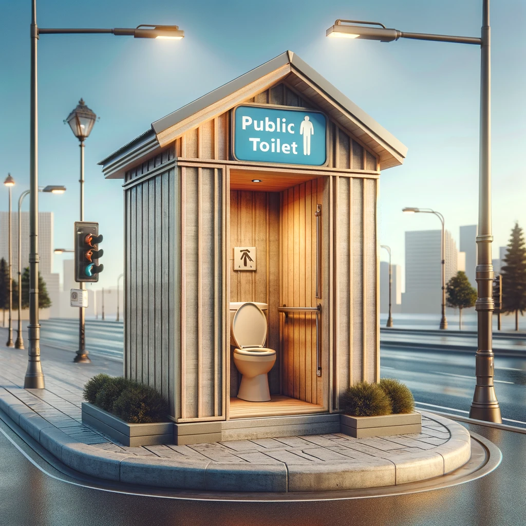 Toilet for Car, public toilet